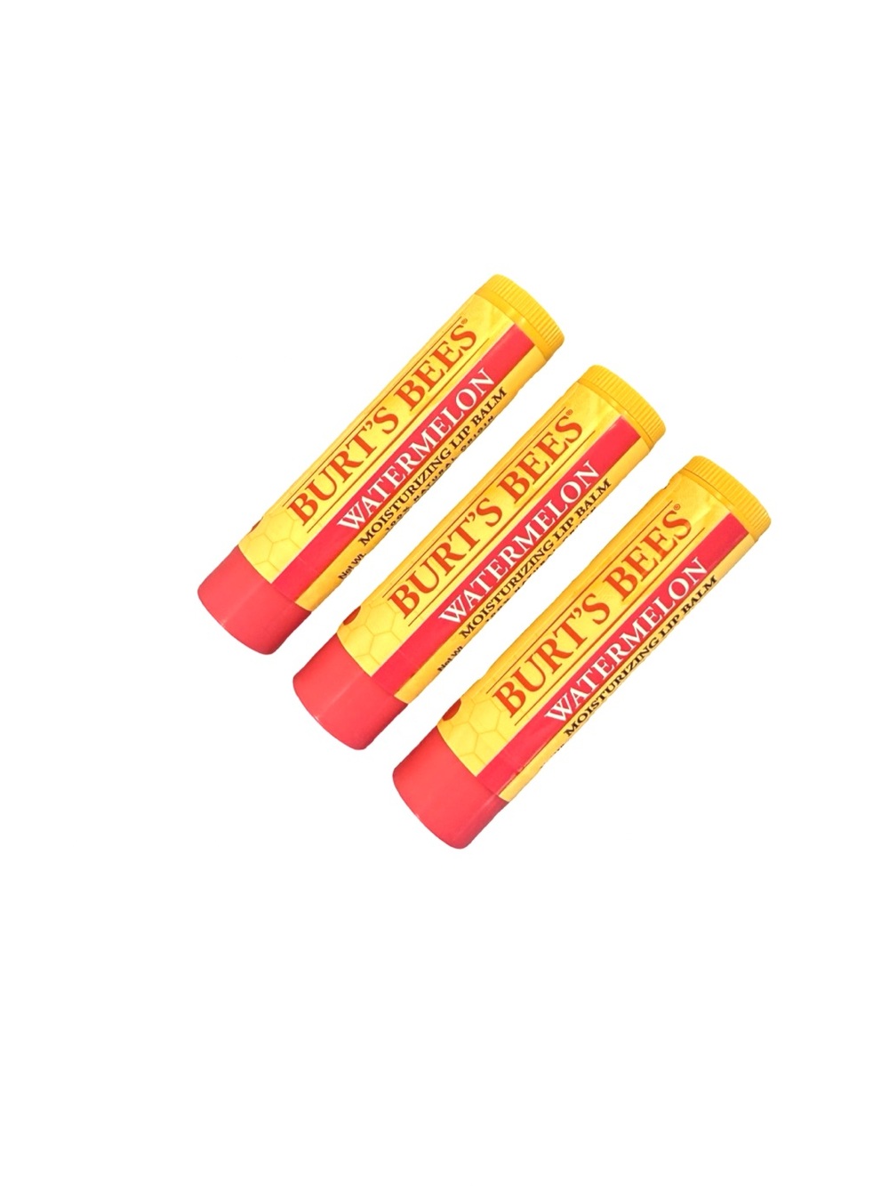 3 Burt’s Bee Watermelon Lip Balm